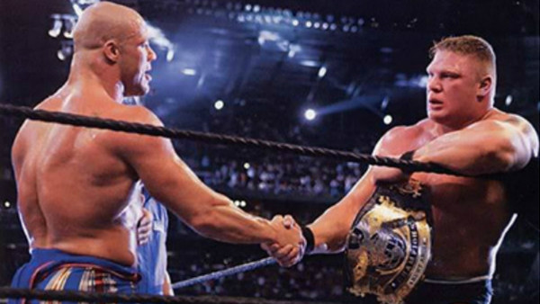 Brock Lesnar Kurt Angle