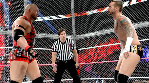 Rusev Roman Reigns Hell In A Cell