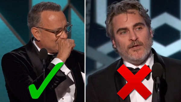 Golden Globes 2020 Tom Hanks Joaquin Phoenix