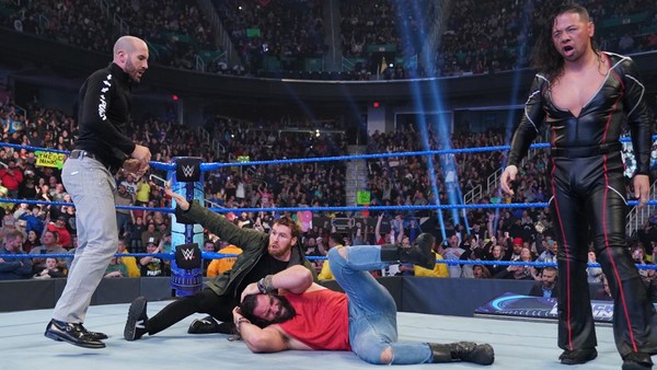Elias Cesaro Shinsuke Nakamura Sami Zayn