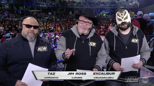 Taz Jim Ross Excalibur