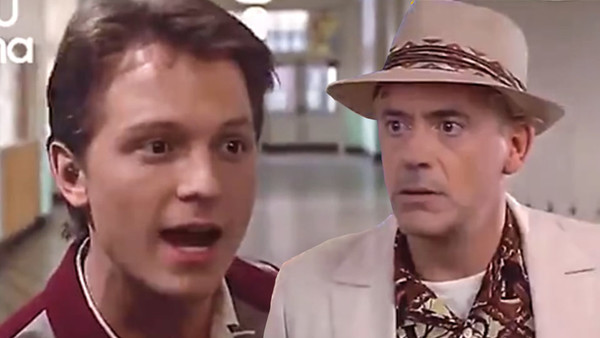 Tom Holland RDJ Deep Fake BTTF