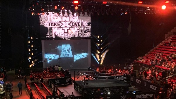 NXT TakeOver Portland set