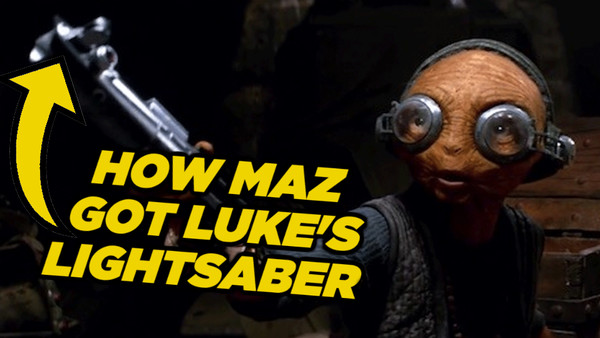 Maz Luke Lightsaber