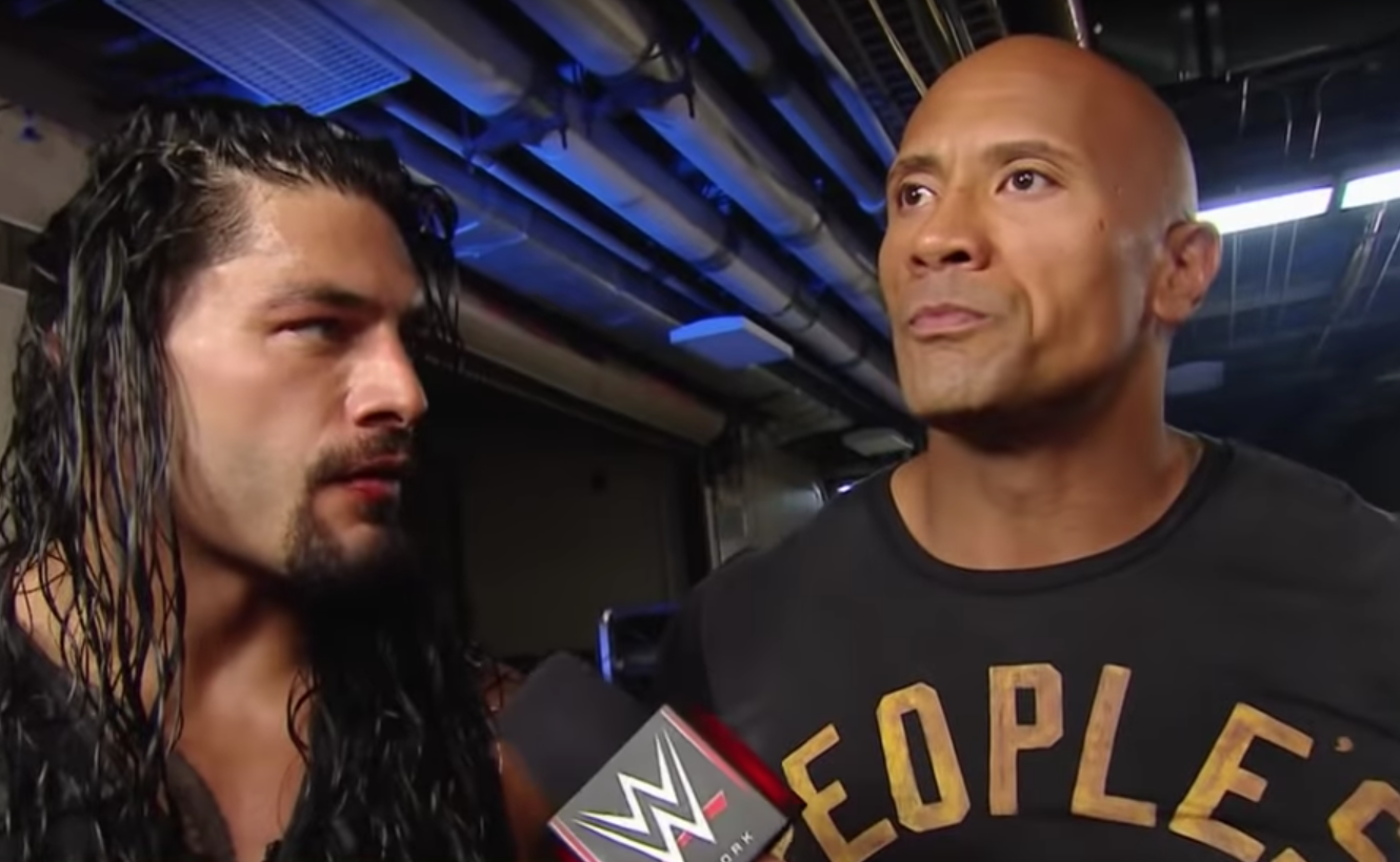 The Rock Roman Reigns
