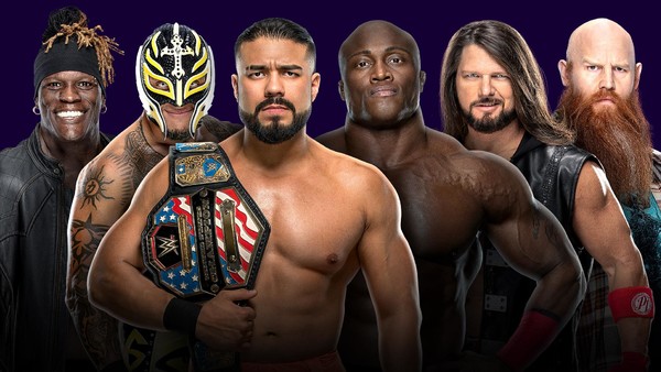 R-Truth Rey Mysterio Andrade Bobby Lashley AJ Styles Rowan