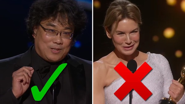 Oscars 2020 Bong Joon Ho Renee Zellweger