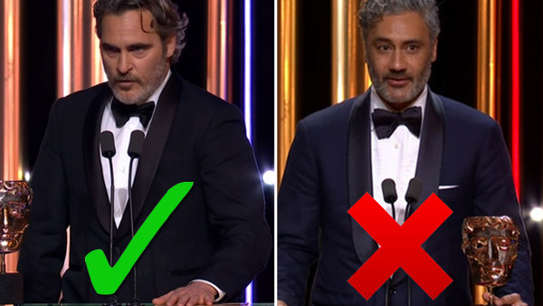 BAFTAs 2020 Joaquin Phoenix Taika Waititi