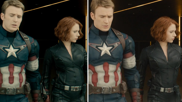 Avengers Age of Ultron Cap Black Widow