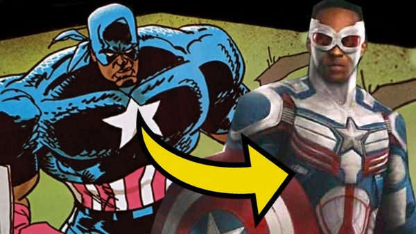 Black Captain America Sam Wilson Isaiah Bradley