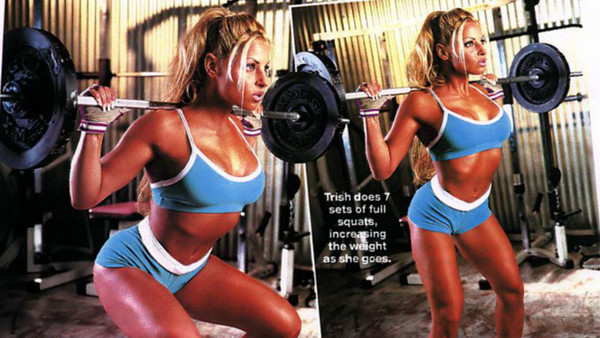 Trish Stratus Bodybuilding Gym
