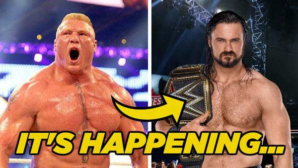Brock Lesnar Drew McIntyre
