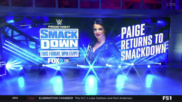 Paige Backstage