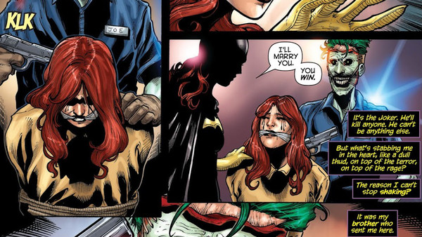 Joker Mrs. Gordon Death of the Family 