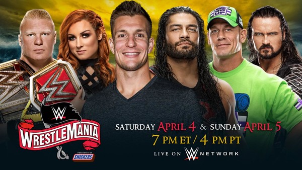 WrestleMania 36 Gronk