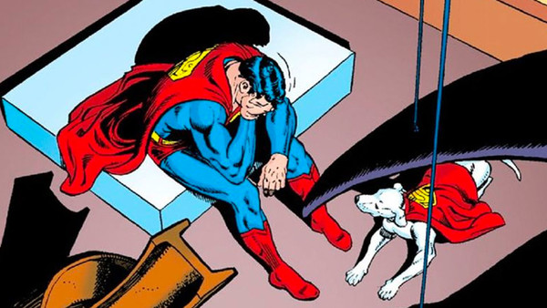 Superman Crying