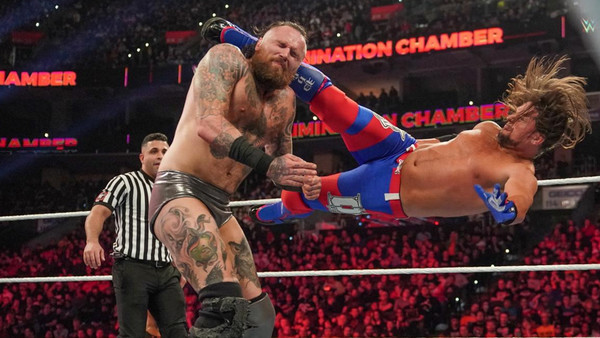 WWE Elimination Chamber 2020 AJ Styles Aleister Black