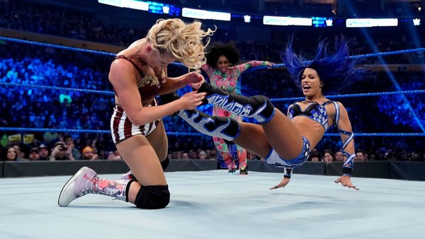Sasha Banks Lacey Evans Naomi