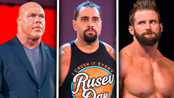 Kurt Angle Rusev Zack Ryder
