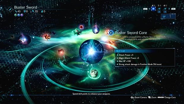 final fantasy 7 remake weapon cores