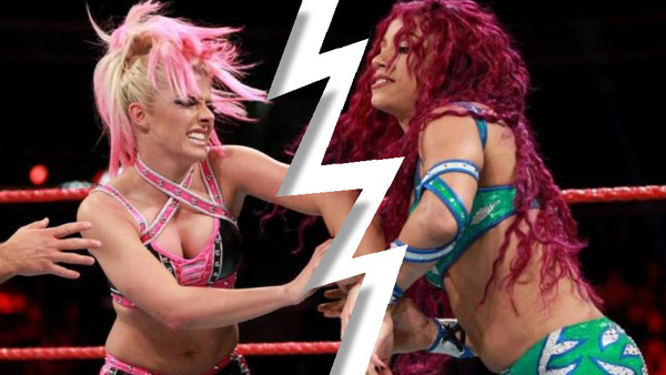 Alexa Bliss Sasha Banks