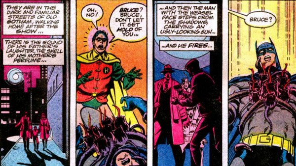 Superman for the Man who has Everything Batman