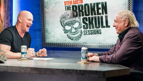 Ric Flair Steve Austin Broken Skull Sessions
