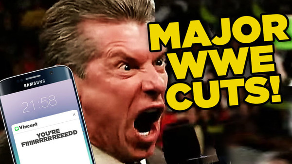 major wwe cuts