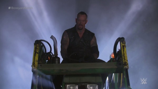 The Undertaker WrestleMania 36 Boneyard Match