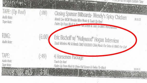 WCW Nitro Script