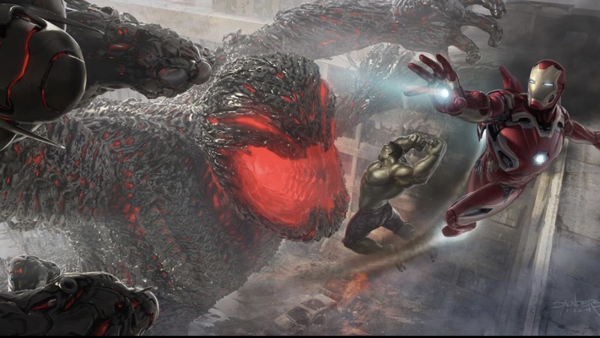 Hulk V Ultron Concept
