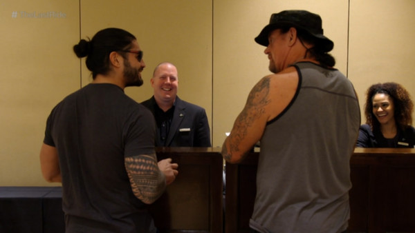 The Undertaker Roman Reigns