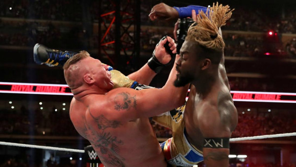 Brock Lesnar Kofi Kingston