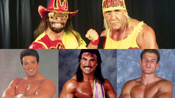 Hulk Hogan Randy Savage Marcus Bagwell Johnny B. Badd Alex Wright WCW