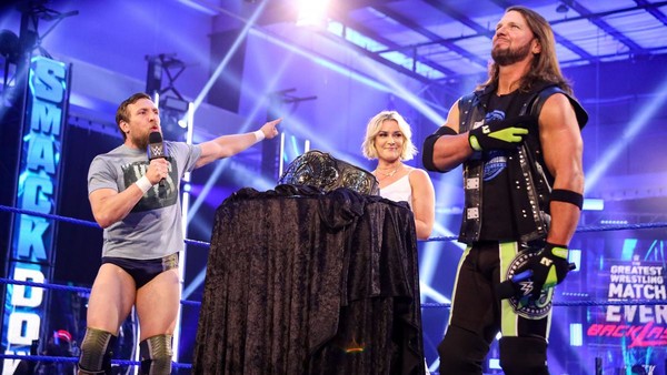 AJ Styles Daniel Bryan Renee Young