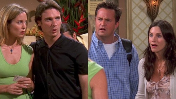 chandler monica greg jenny honeymoon