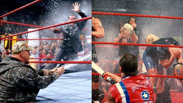 Steve Austin Kurt Angle Beer Milk