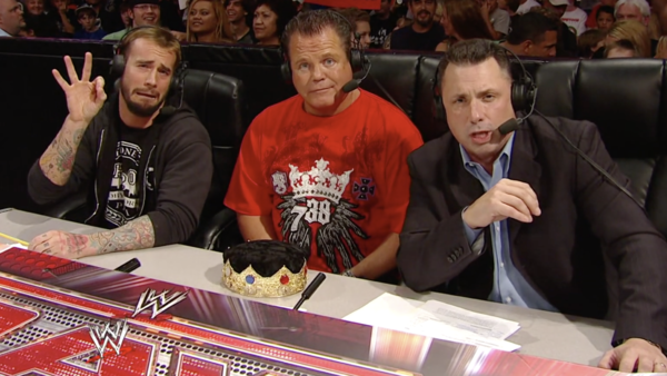 CM Punk Michael Cole