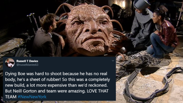 Doctor Who Gridlock The Face of Boe death Martha Jones Novice Hame