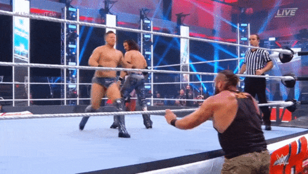 John Morrison The Miz Braun Strowman
