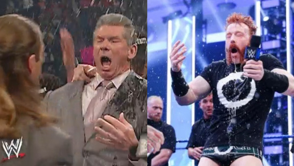 Sheamus Vince McMahon Pee Urine