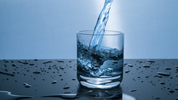 Glass of water