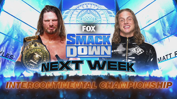 AJ Styles Matt Riddle