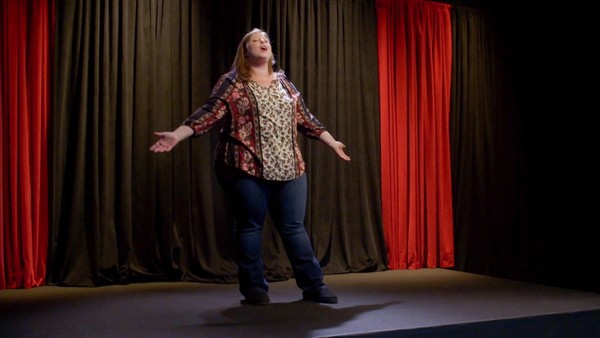 Vicki performing  Community