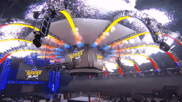 WWE SummerSlam 2020 Pyro