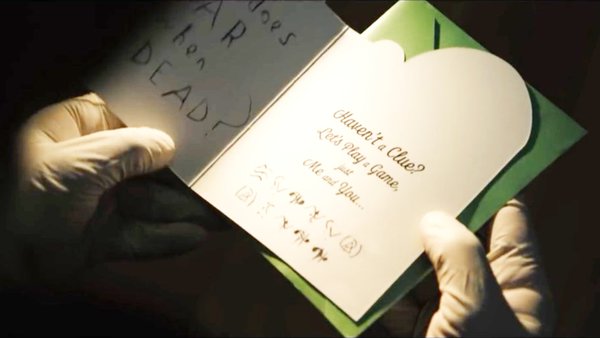 The Batman Riddler Riddle