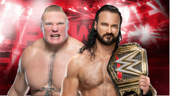 Brock Lesnar Drew McIntyre
