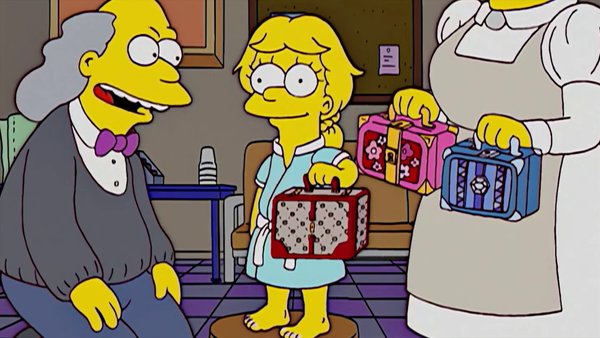 The President Who Wore Pearls Simpsons Lisa