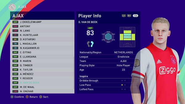 Donny van de Beek, Ajax