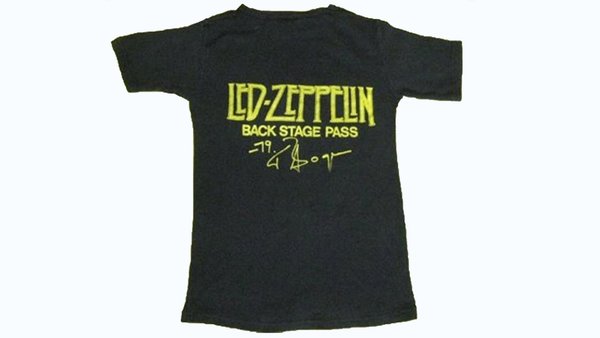 led zeppelin knebworth tshirt